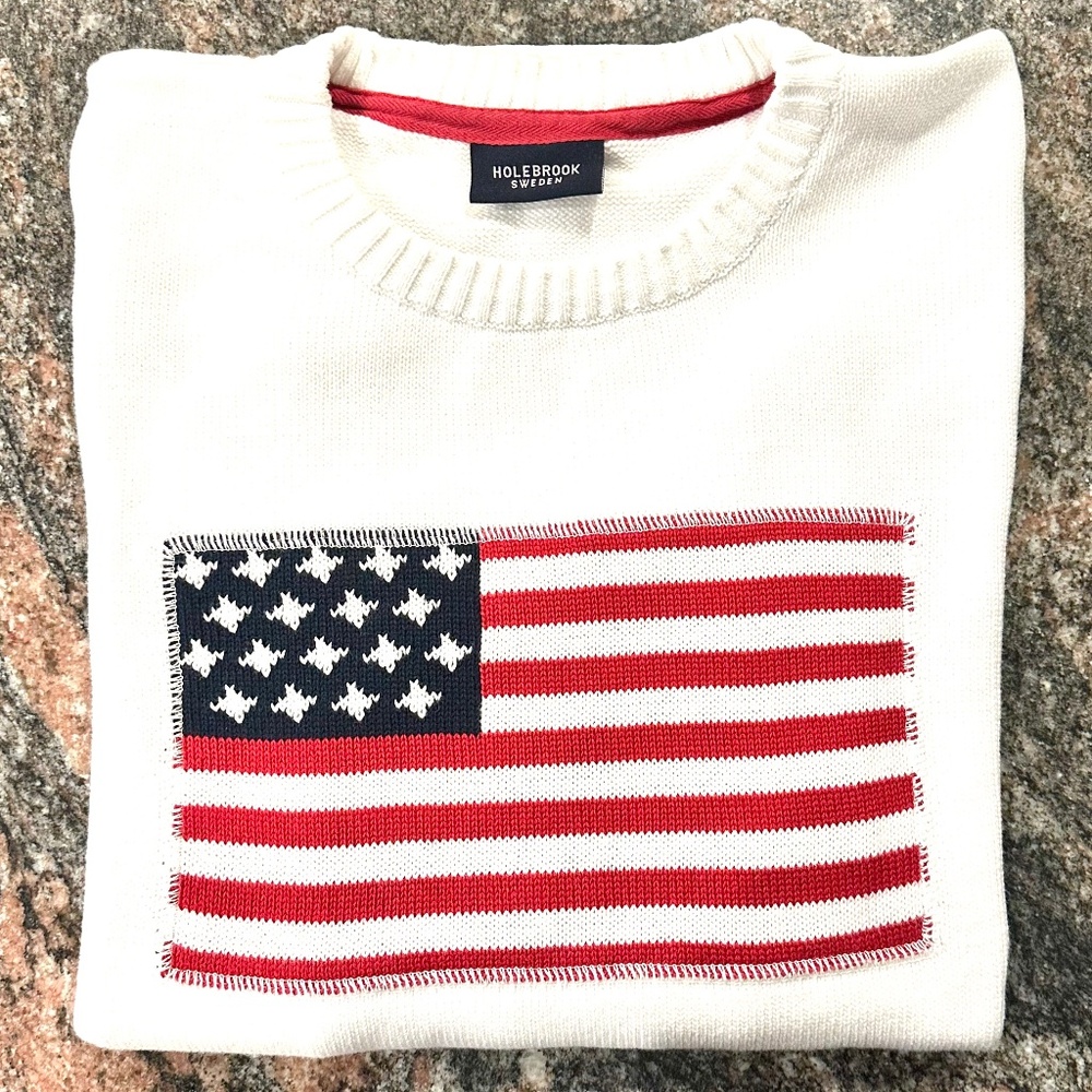 Holebrook Womens Flag Jumper SZ L BNWOT